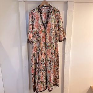 Festive cotton maxi dress from Aix-en-Provence market